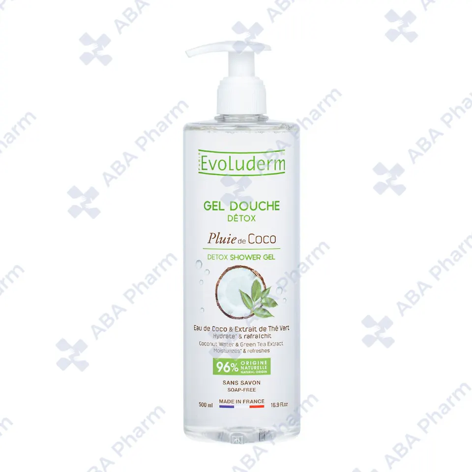 Evoluderm Coconut Rain Shower Gel 500ml №1