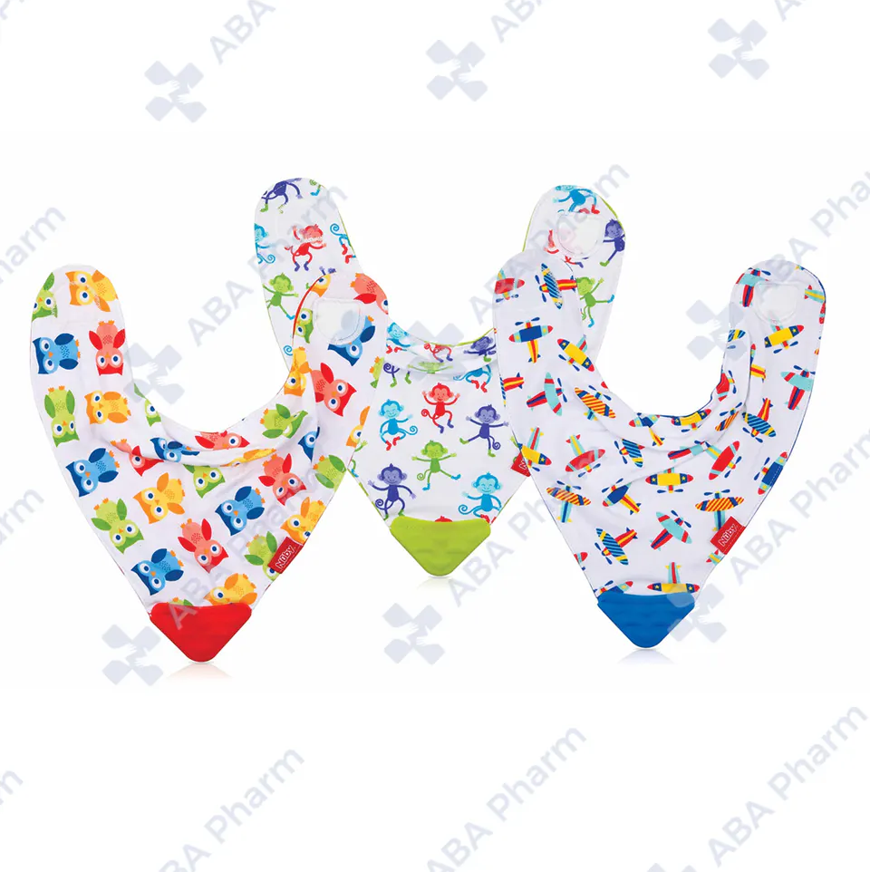 Nuby Banana Bib + Teether №1