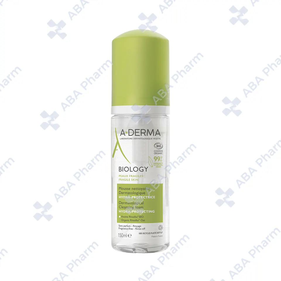 A-Derma Biology Dermatological Cleansing Foam Hydra-Protective for normal, comb. fragile skin 150ml №1