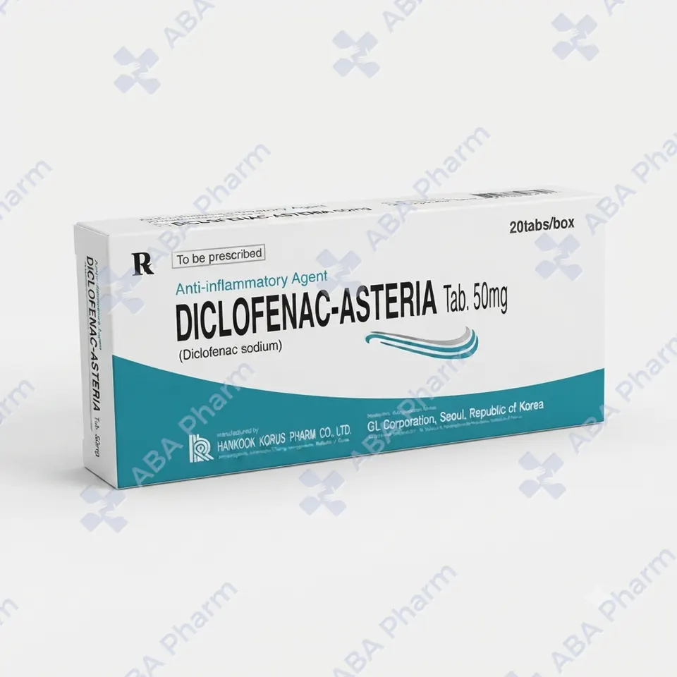 Diclofenac-Asteria tablets 50mg №20