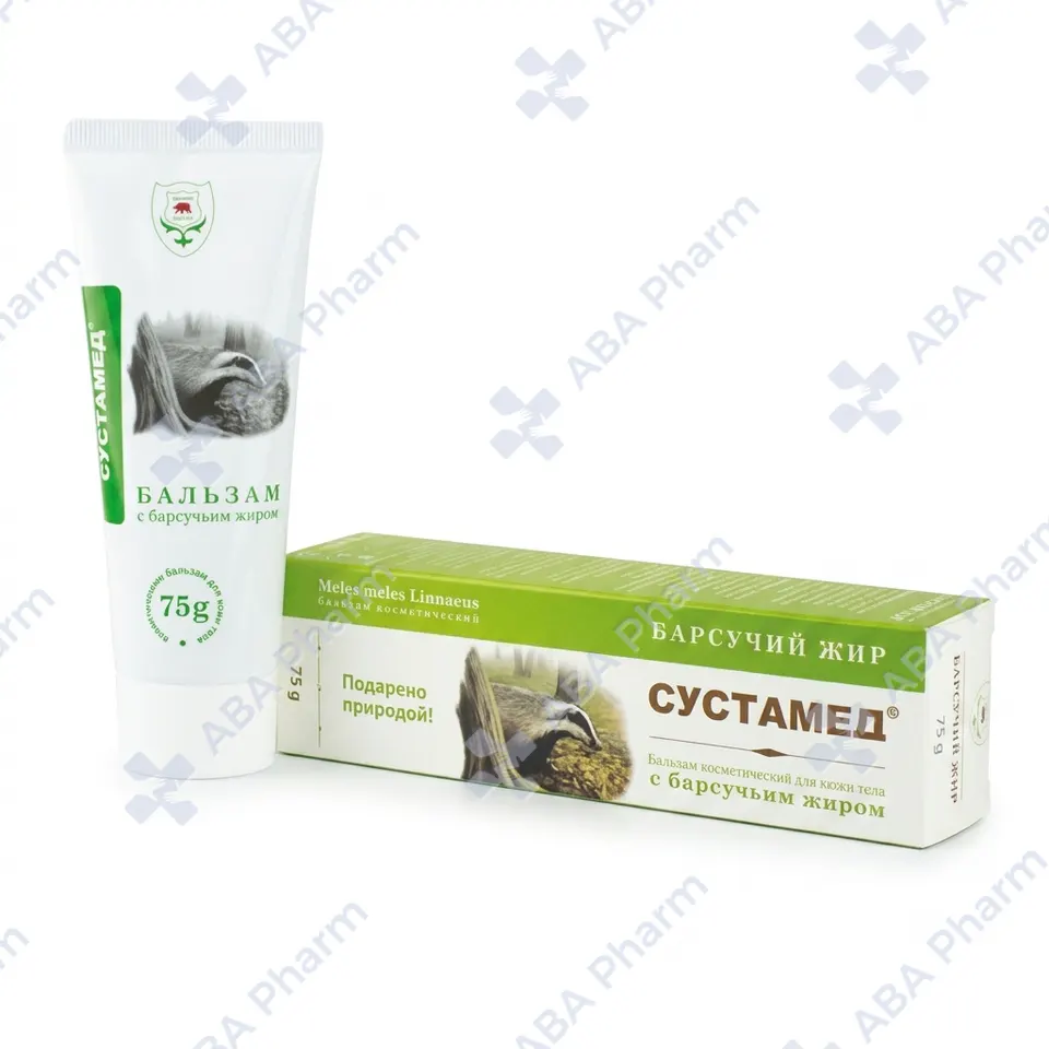 Sustamed body balm with badger fat 75g №1