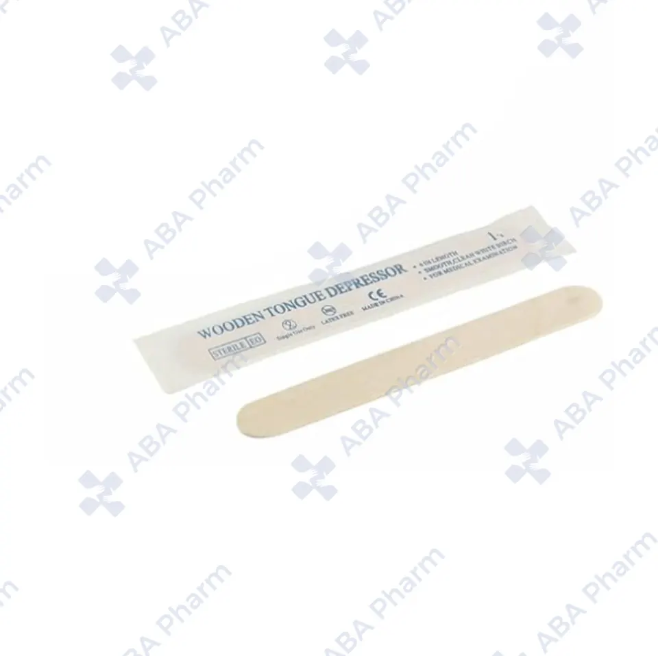 Sterile wooden spatula №100
