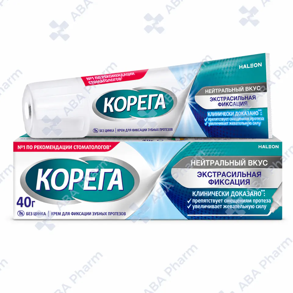 Adhesive Corega for fixing dentures extra neutral strong  70g №1
