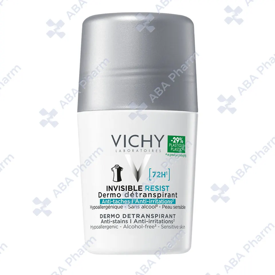 Vichy antiperspirant deodorant Invisible resist 72h 50ml №1