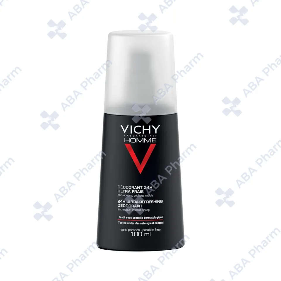 Vichy Homme ultra-refreshing deodorant spray 24h 100ml №1