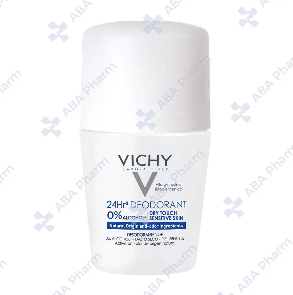 Vichy roll-on deodorant for sensitive skin aluminum free 24h 50ml №1