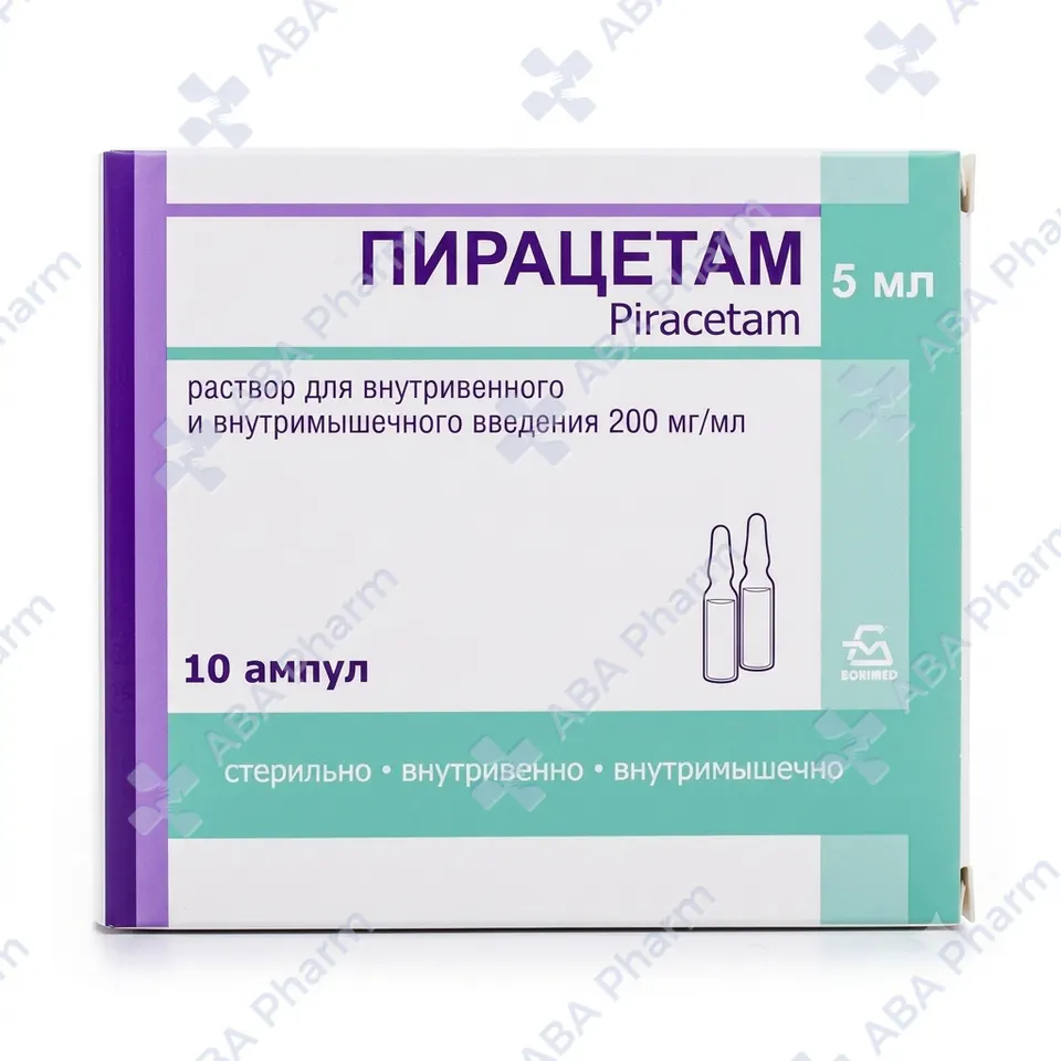 Piracetam fl 20% 5ml №10