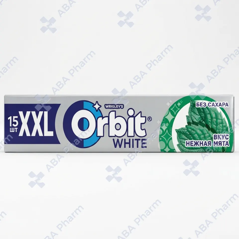 Жев. резинка Орбит нежная мята XXL х15 №1