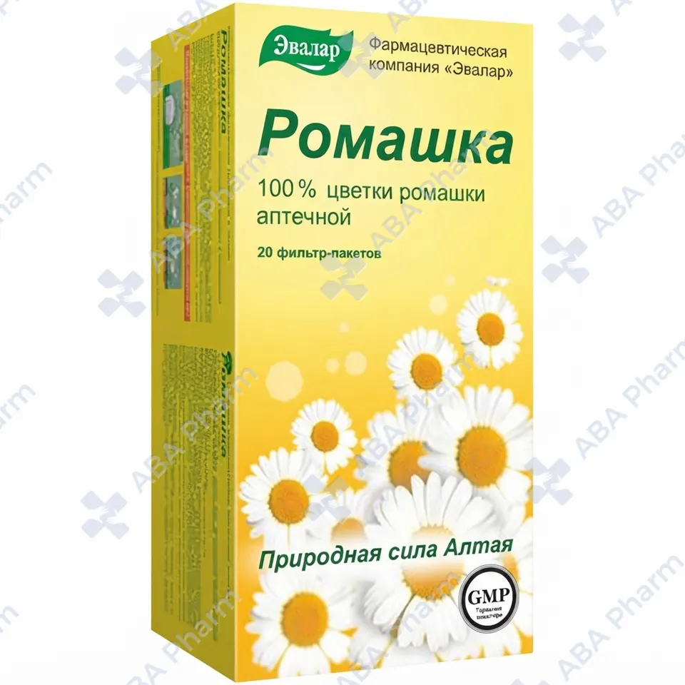 Երիցուկի ծաղիկներ փաթեթ 1,5գ х20 №1