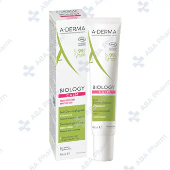 A-Derma Biology CALM Dermatological Care Soothing Cream for Reactive Skin 40ml №1
