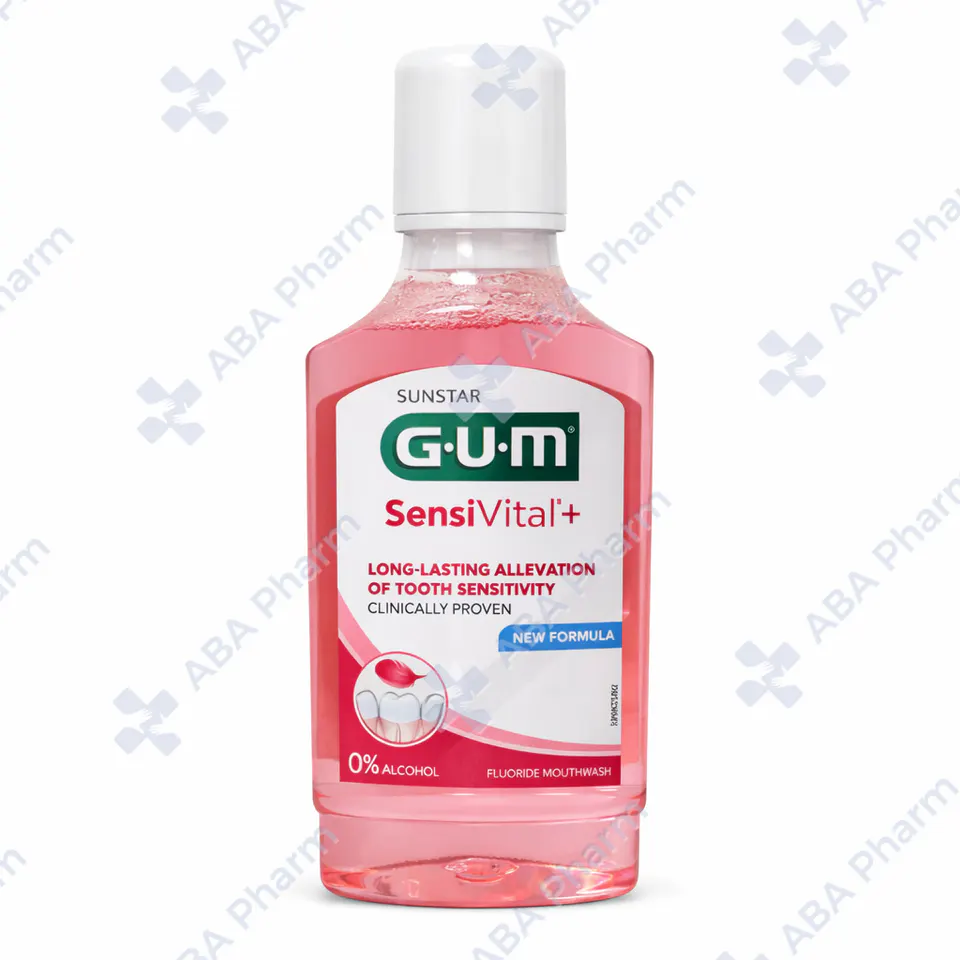 Mouthwash Gum SensiVital+ 300 ml (6081) №1