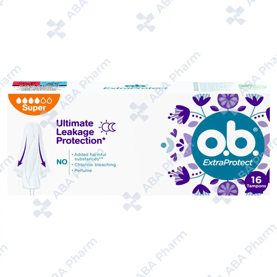 Tampons O.B. extra super night №16