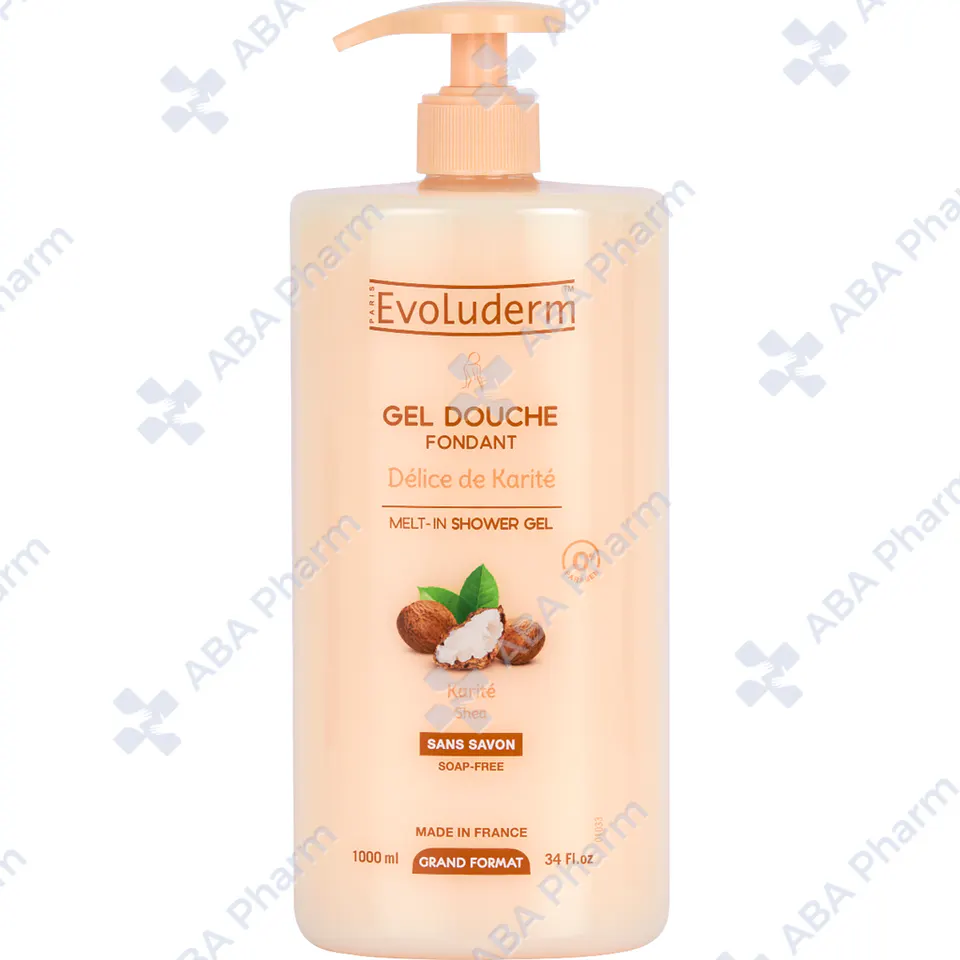 Evoluderm Delice de Karite Melt-in Shower Gel 1000ml №1