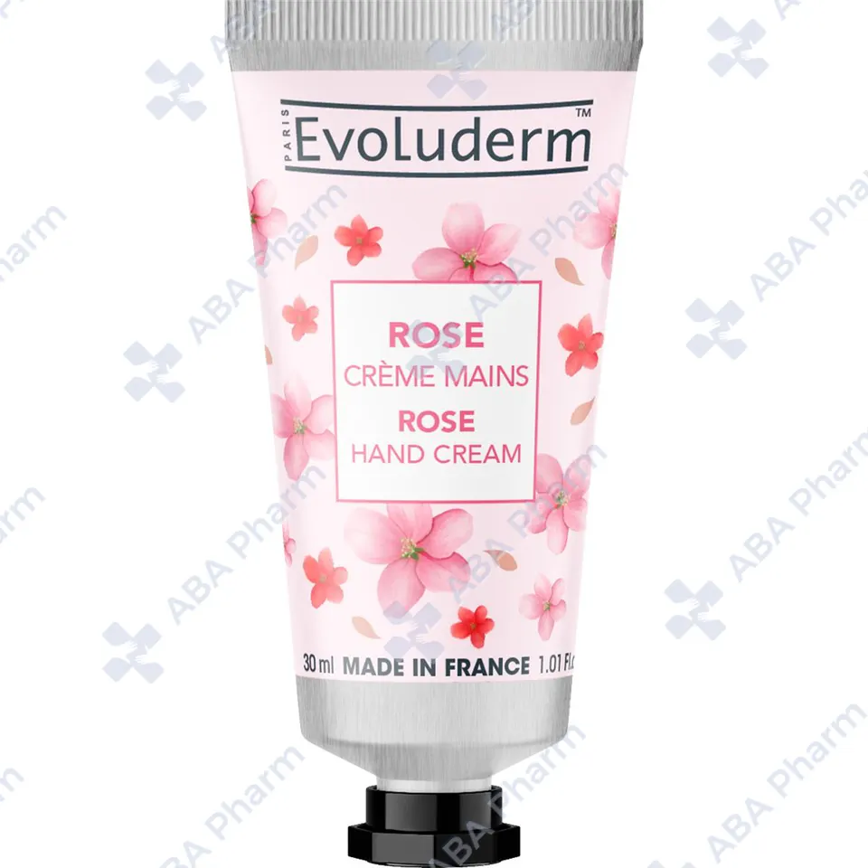 Evoluderm Rose soothing and nourishing Hand Cream 30ml  №1