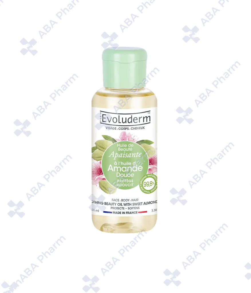 Evoluderm Sweet Almond Moisturizing Beauty Oil 100ml №1