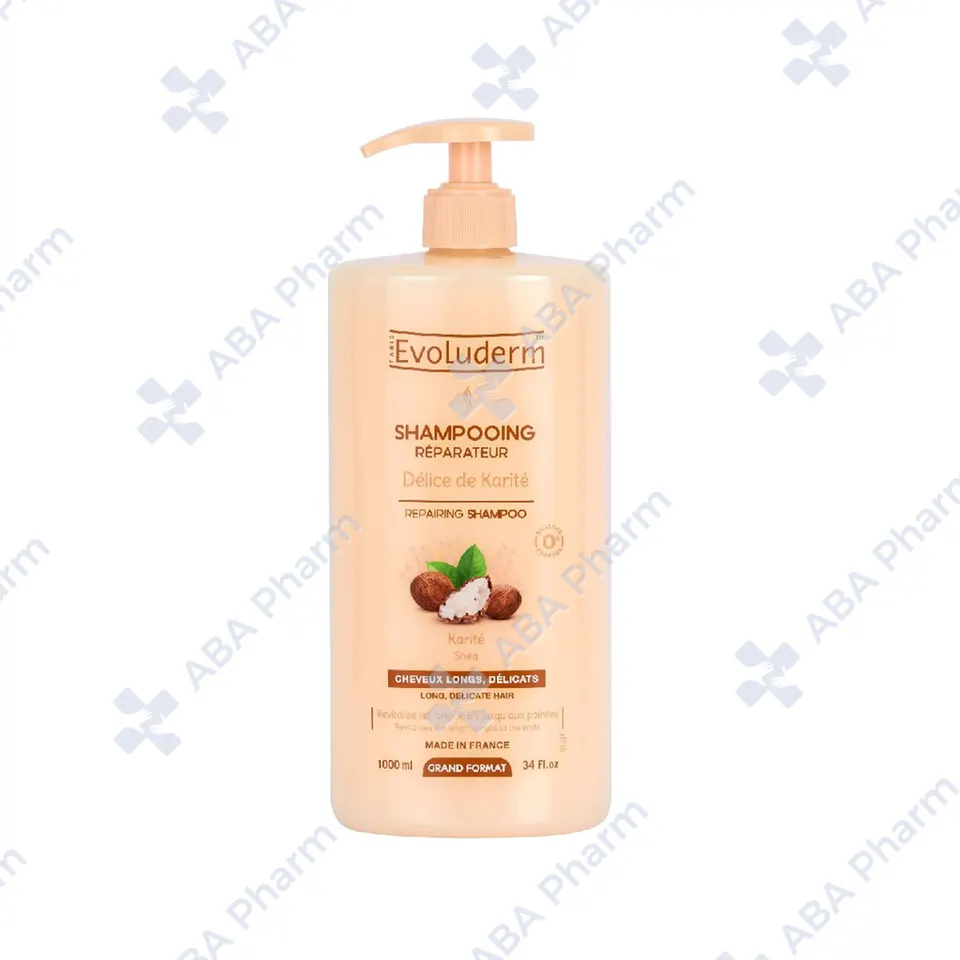 Evoluderm Karite Repairing Shampoo 1000ml №1