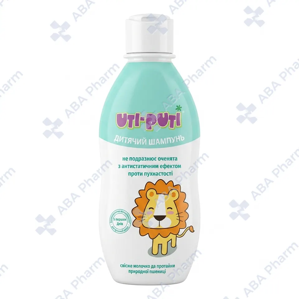 Children's shampoo UTI-PUTI oat milk and sprouted wheat proteins 200 ml №1