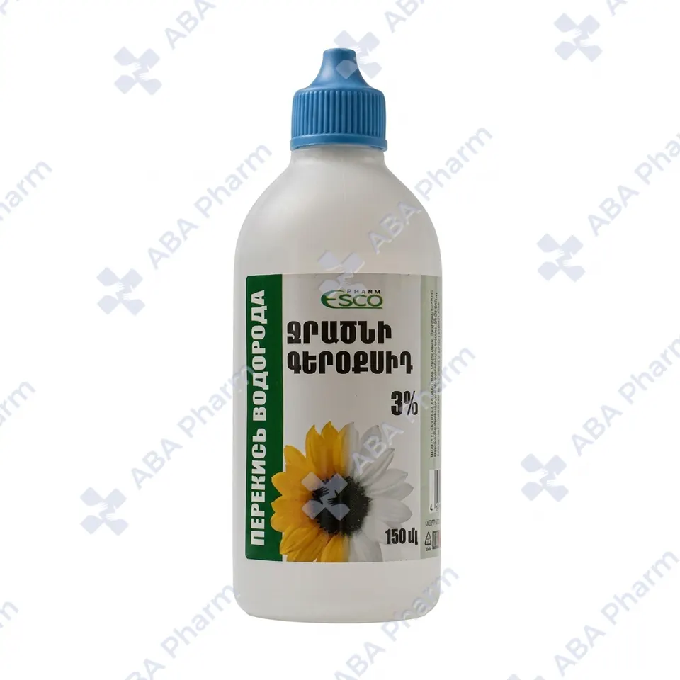Hydrogen peroxide 3%, 150ml vial №1