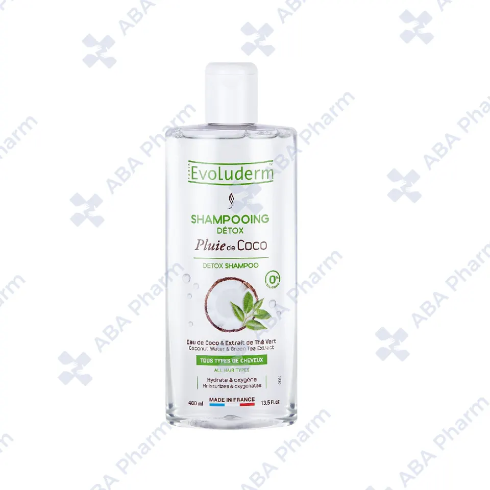 Evoluderm Coconut Rain Detox Shampoo 400ml №1