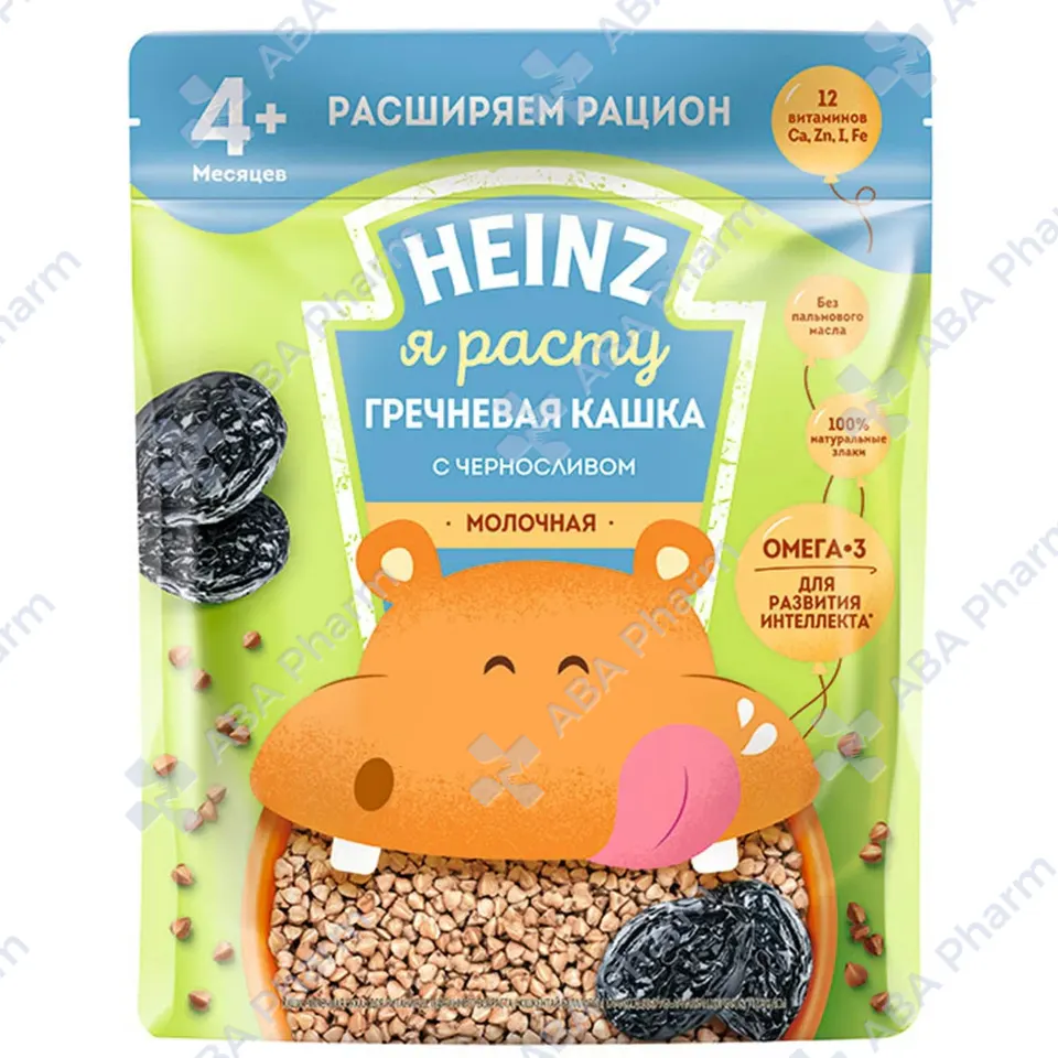 Heinz baby food, buckwheat and prunes 200g from 4 months №1