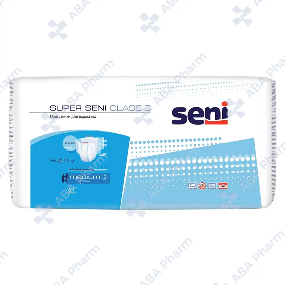 Diapers Seni super classic  M 75-110kg №30