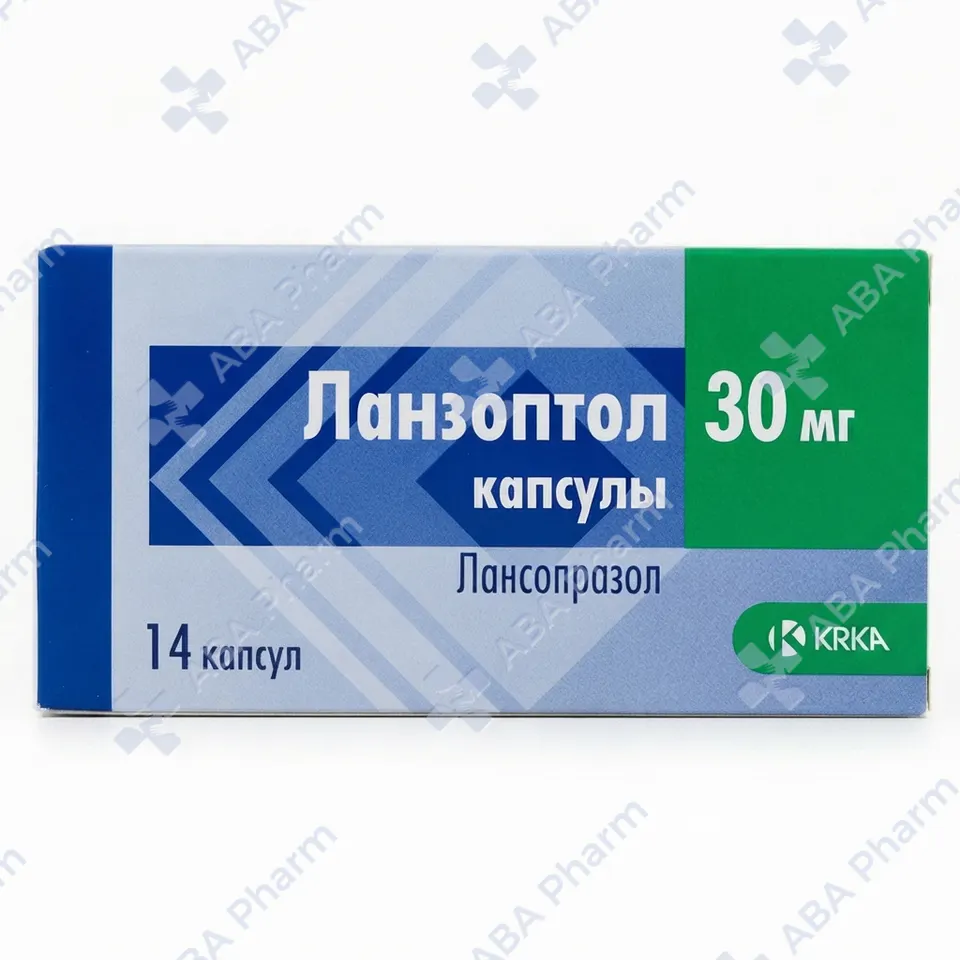 Ланзоптол капс 30мг №14