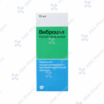 Vibrocil nasal drops 15ml №1