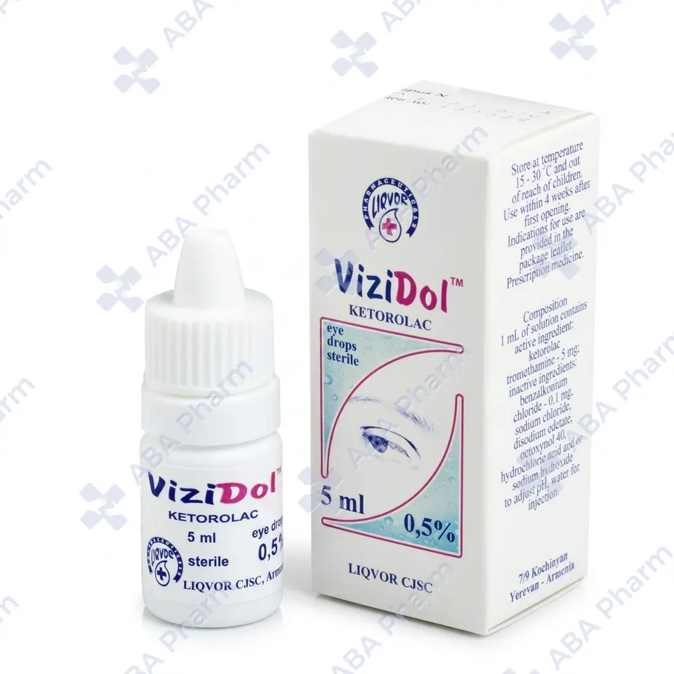 Vizidol eye drops 0.5% 5ml №1