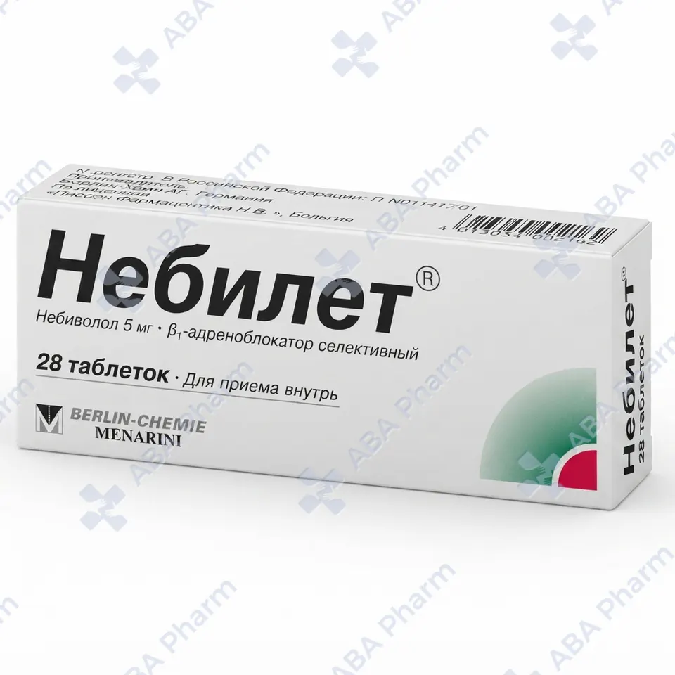 Նեբիլետ դեղահաբ 5մգ №28