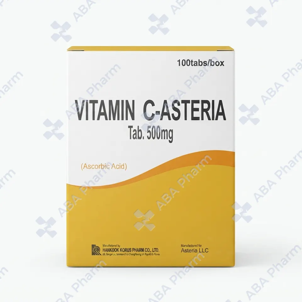 Vitamin C Asteria tablets 500mg №100