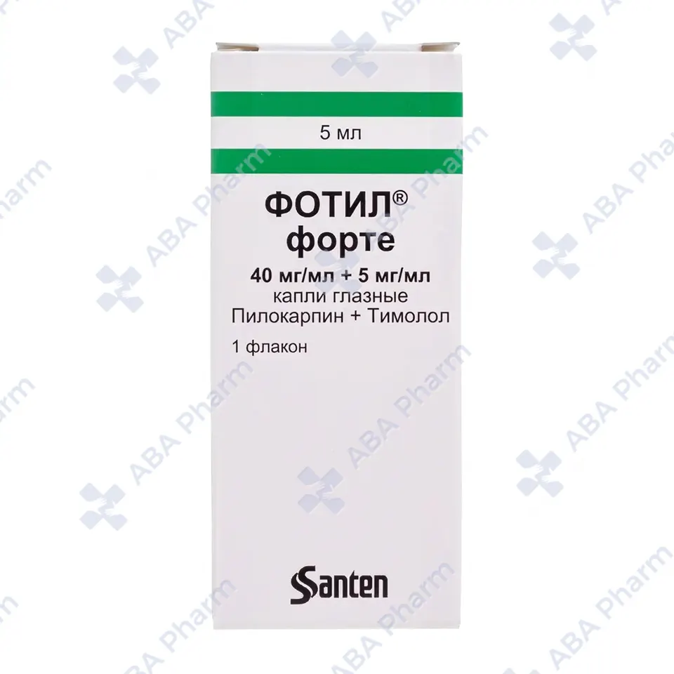 Фотил форте гл. капли 4% 5гр №1