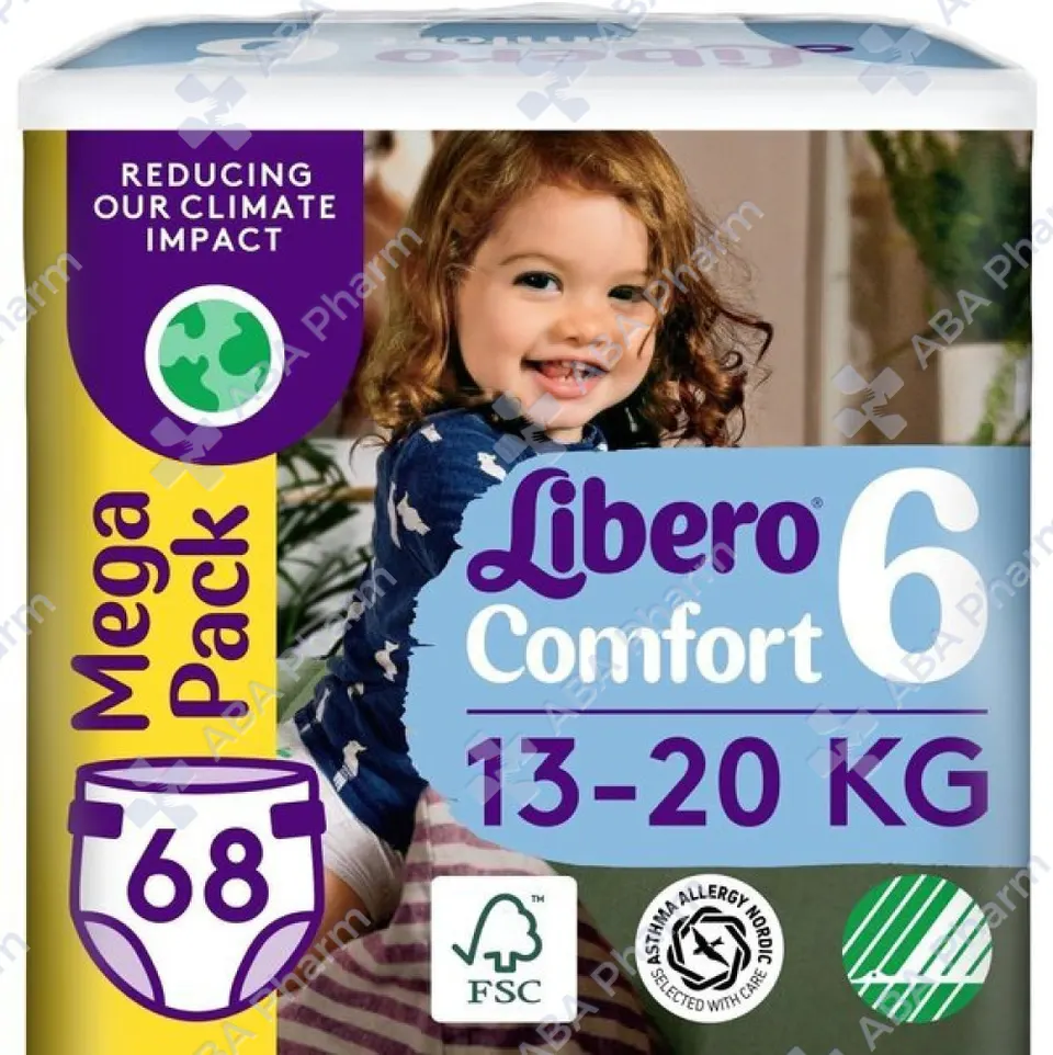 Diapers Libero comfort N6 13-20kg №68