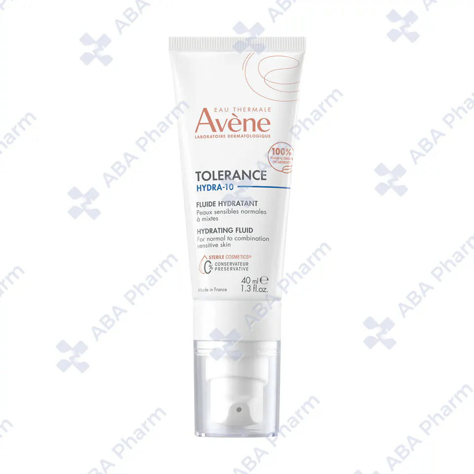Avene Tolerance Hydra-10 fluid for sensitive and hypersensitive skin 40ml №1