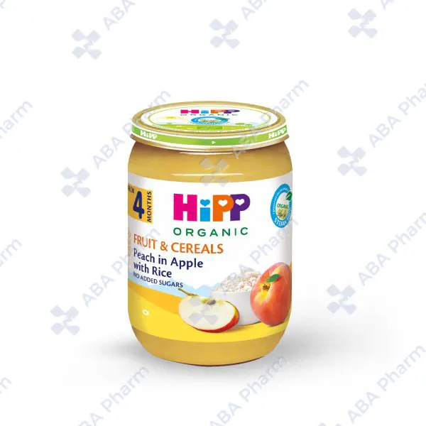 Հիպ խյուս դեղձ ,խնձոր,բրինձ 6 ամս․ 190գ №1