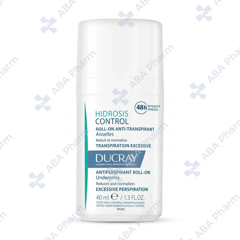 Ducray Hidrosis Antipersperant Roll On 40ml 254532 №1