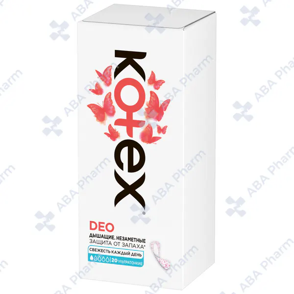 Daily pads Kotex Deo super slim х20 №1