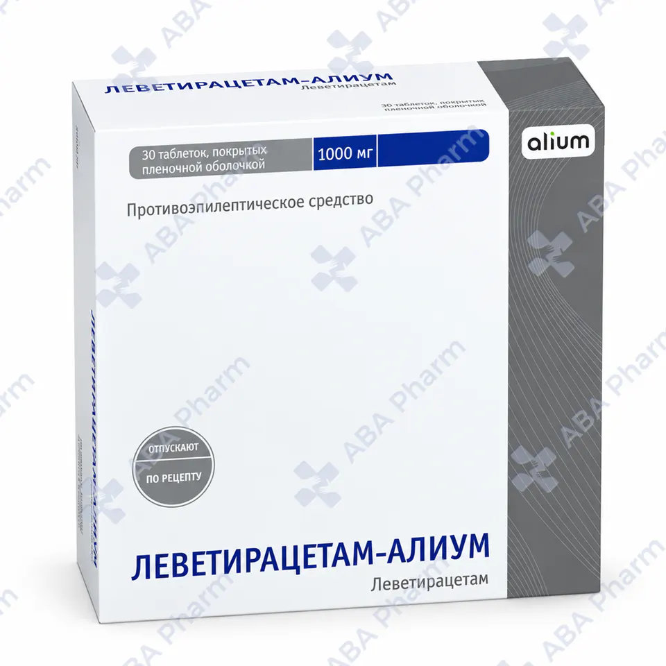 Levetiracetam coated tablets 1000mg №30