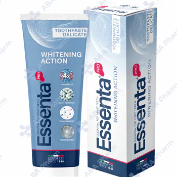 Toothpaste Essentra pro whitening 75ml №1