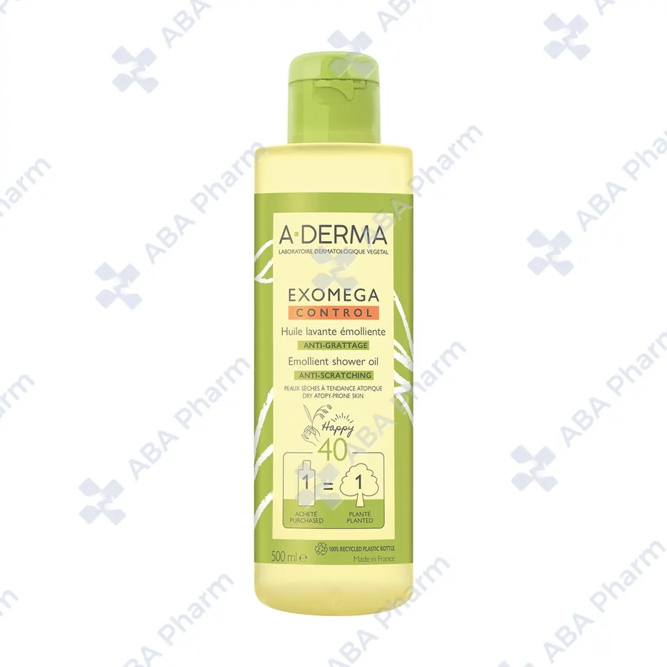 A-Derma Exomega control cleansing Oil for Dry, Atopic Skin 500ml 264447 №1