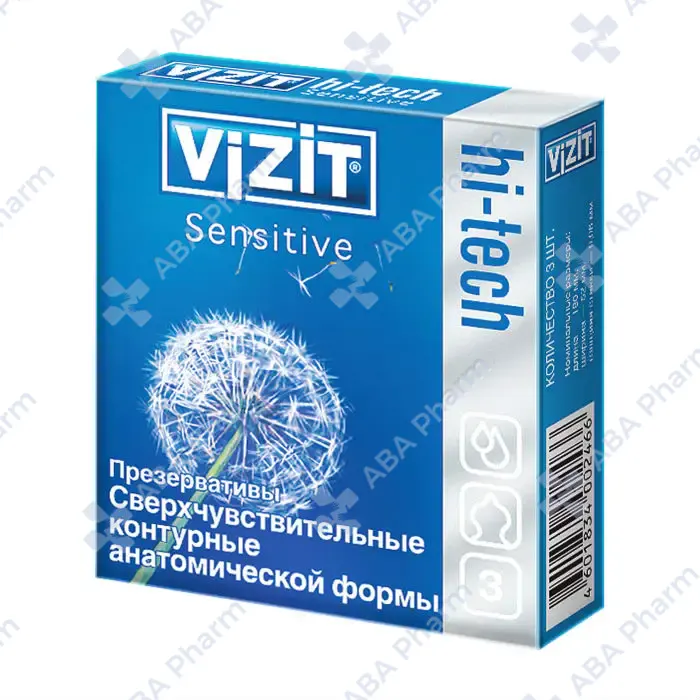 Condom Visit Hi-tech x3 ultrasensetive x3 №1