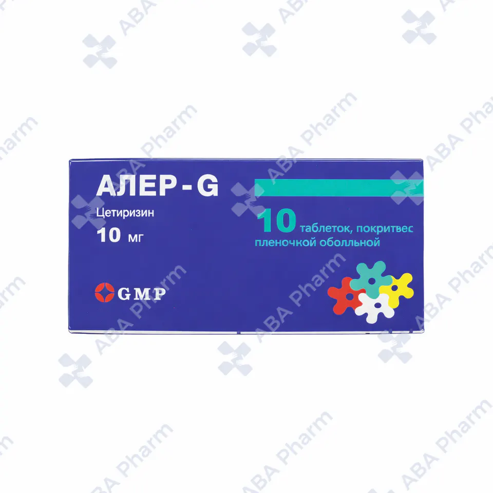 Aler-G coated tab 10mg №10