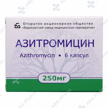 Azithromycin capsules 250mg №6