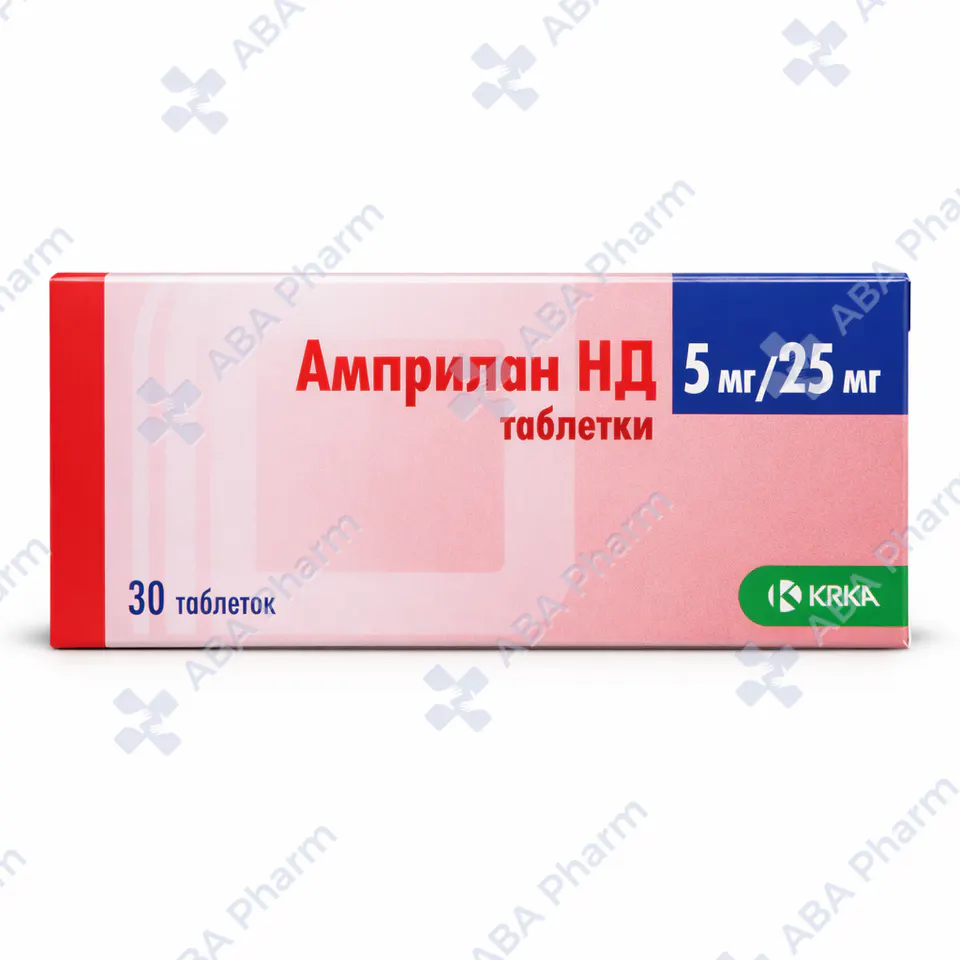 Ամպրիլան ՀԴ դհտ 5մգ/25մգ №30