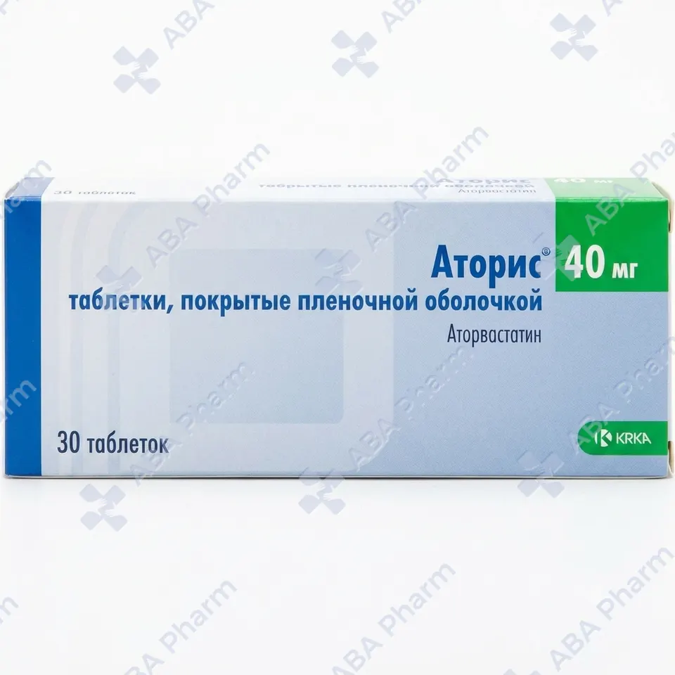 Аторис таб. 40мг №30