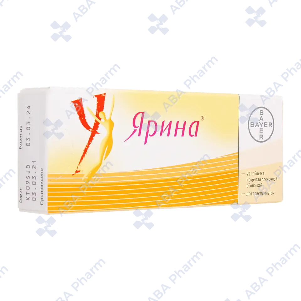 Yarina coated tablets x21 №1