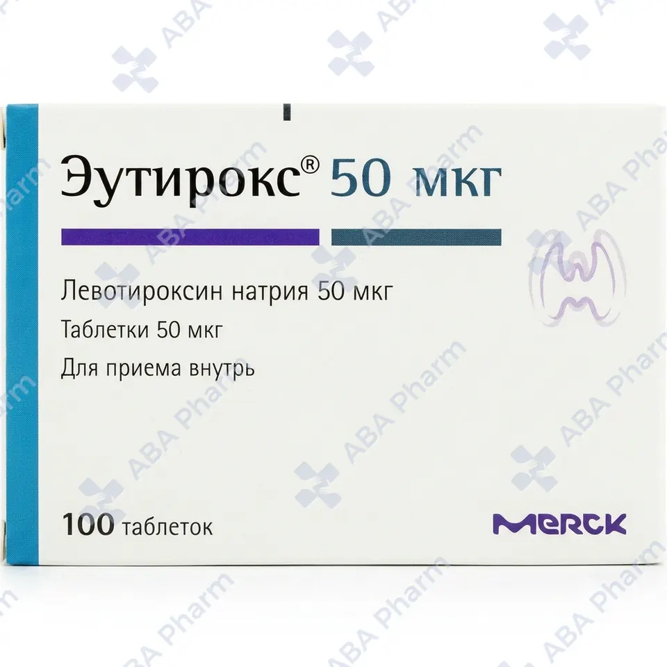 Эутирокс таб. 50мкг №100