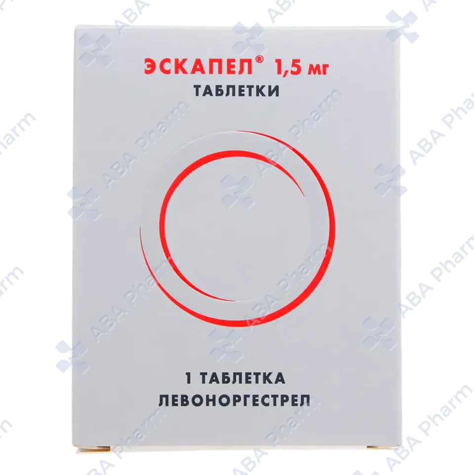 Escapelle tablets 1.5mg x1 №1