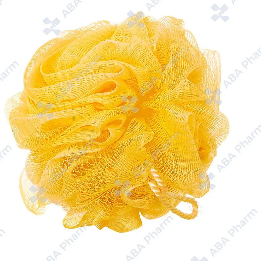 Children's Bath Sponge Yellow №1
