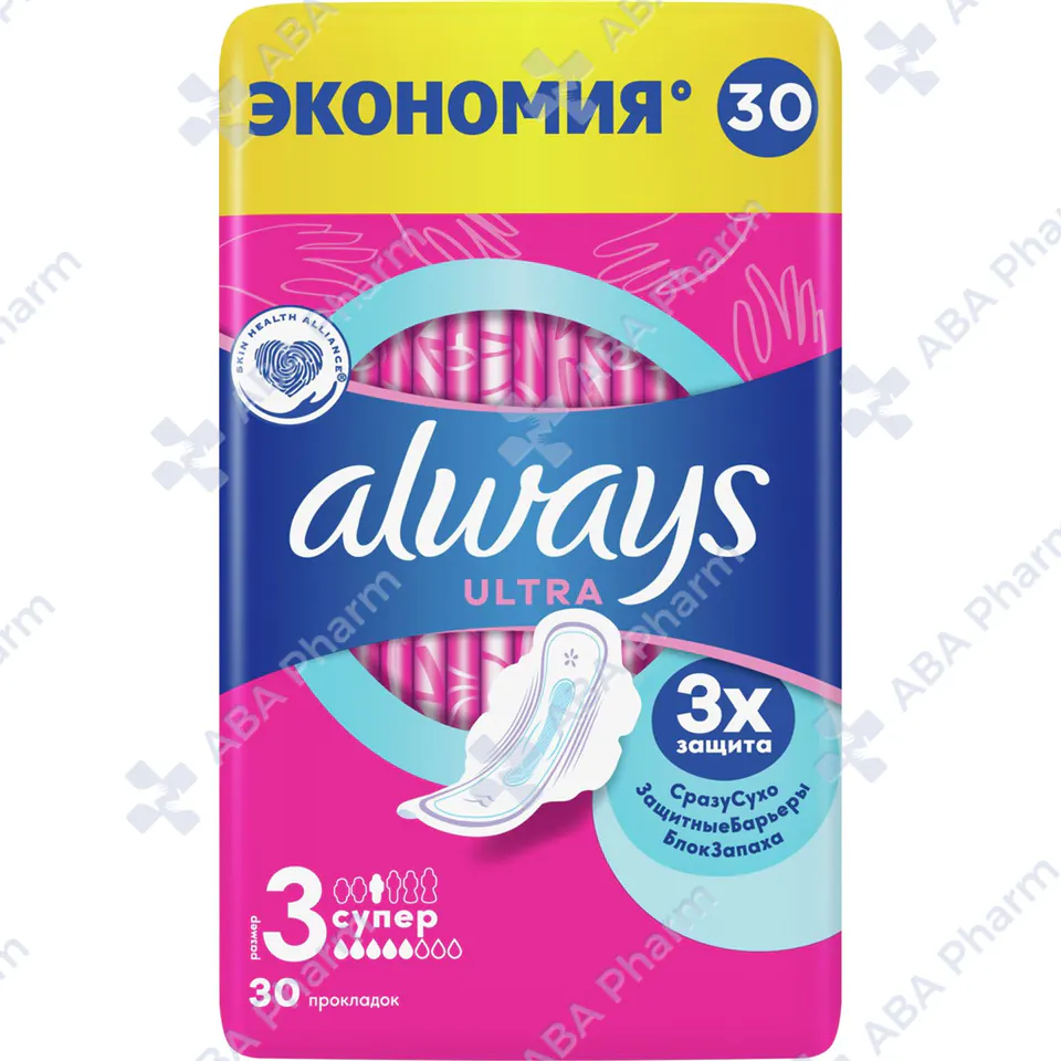 Sanitary pads Always N3 ultra super x30 №1