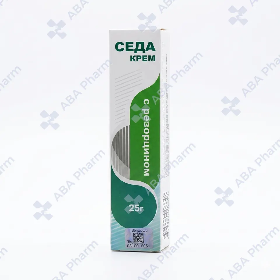 Cream Seda 25g with rezorcin  №1
